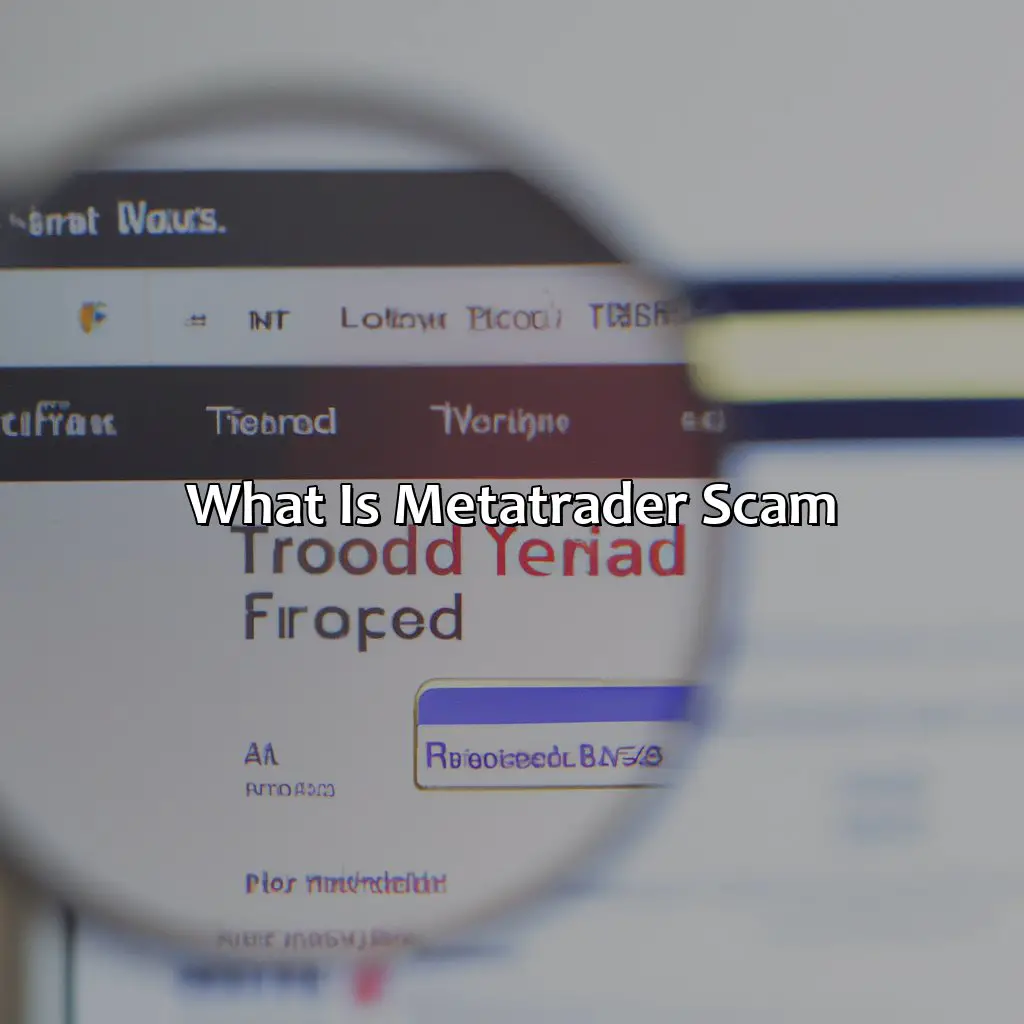 What is Metatrader scam?,