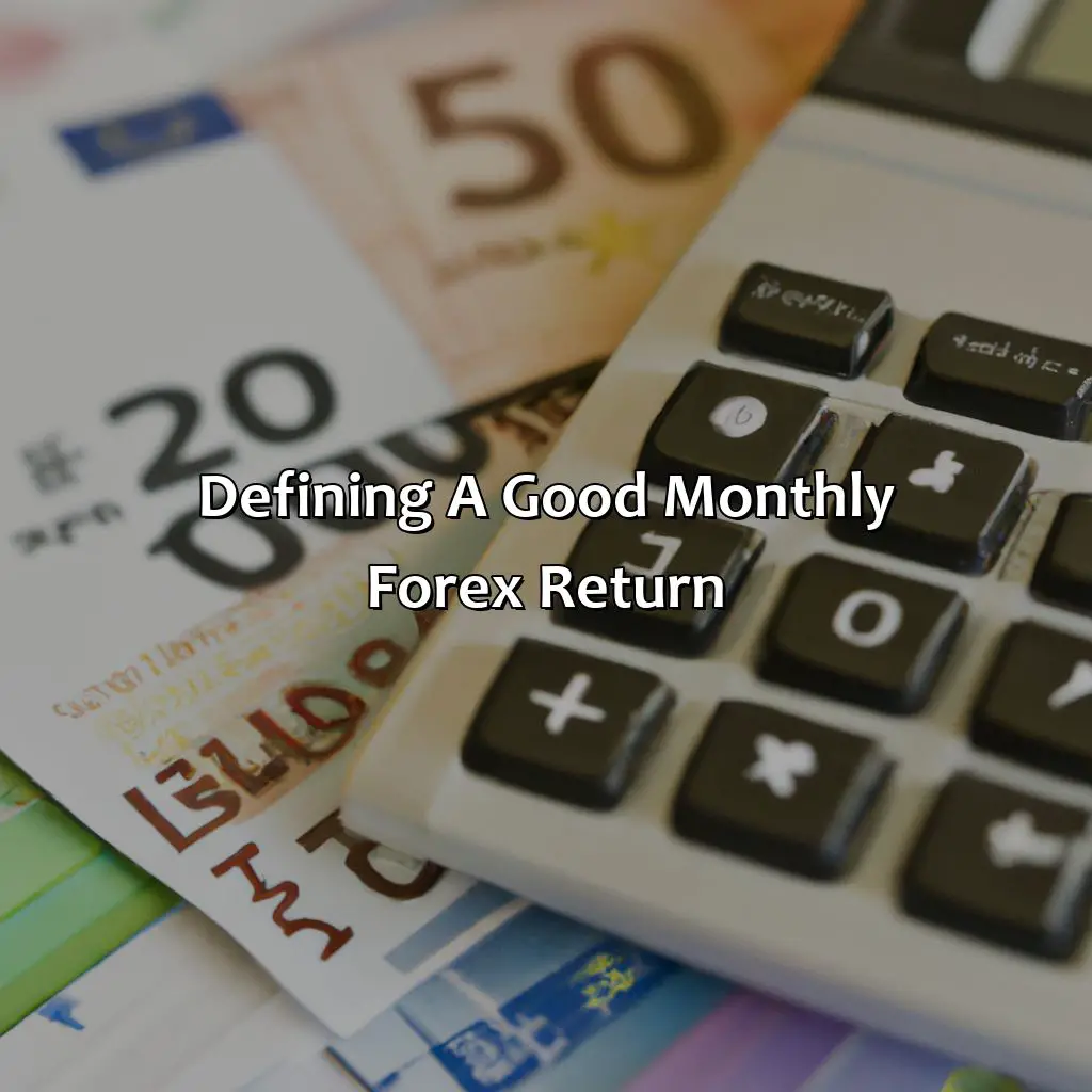 Defining A Good Monthly Forex Return  - What Is A Good Monthly Forex Return?, 