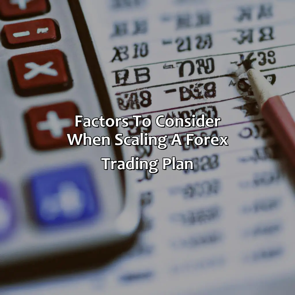 Factors To Consider When Scaling A Forex Trading Plan  - What Is A Scaling Plan In Forex Trading?, 