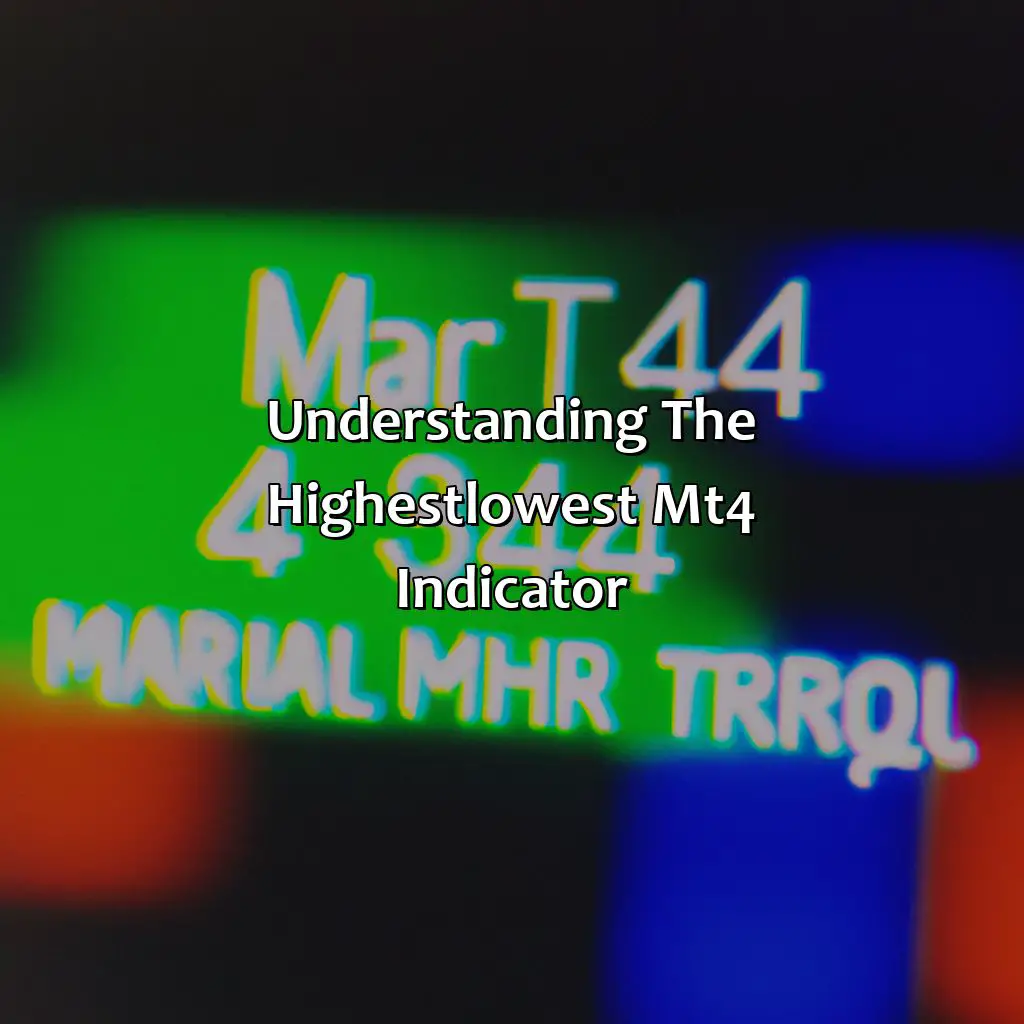 Understanding The Highest-Lowest Mt4 Indicator  - What Is Highest Lowest Mt4 Indicator?, 
