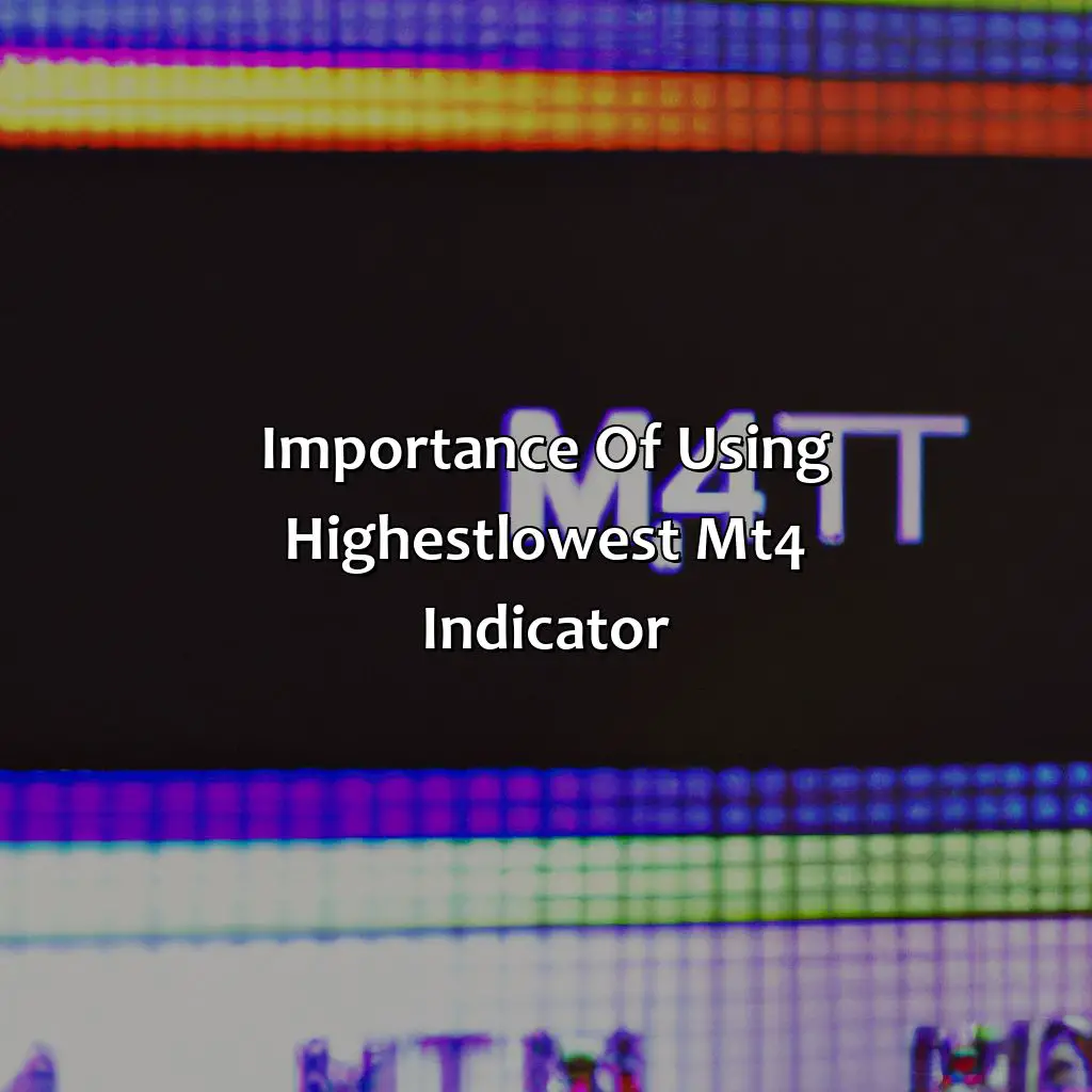 Importance Of Using Highest-Lowest Mt4 Indicator  - What Is Highest Lowest Mt4 Indicator?, 