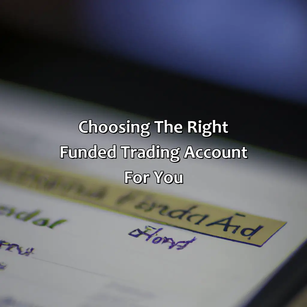 Choosing The Right Funded Trading Account For You - What Is Similiar To The Funded Trader?, 