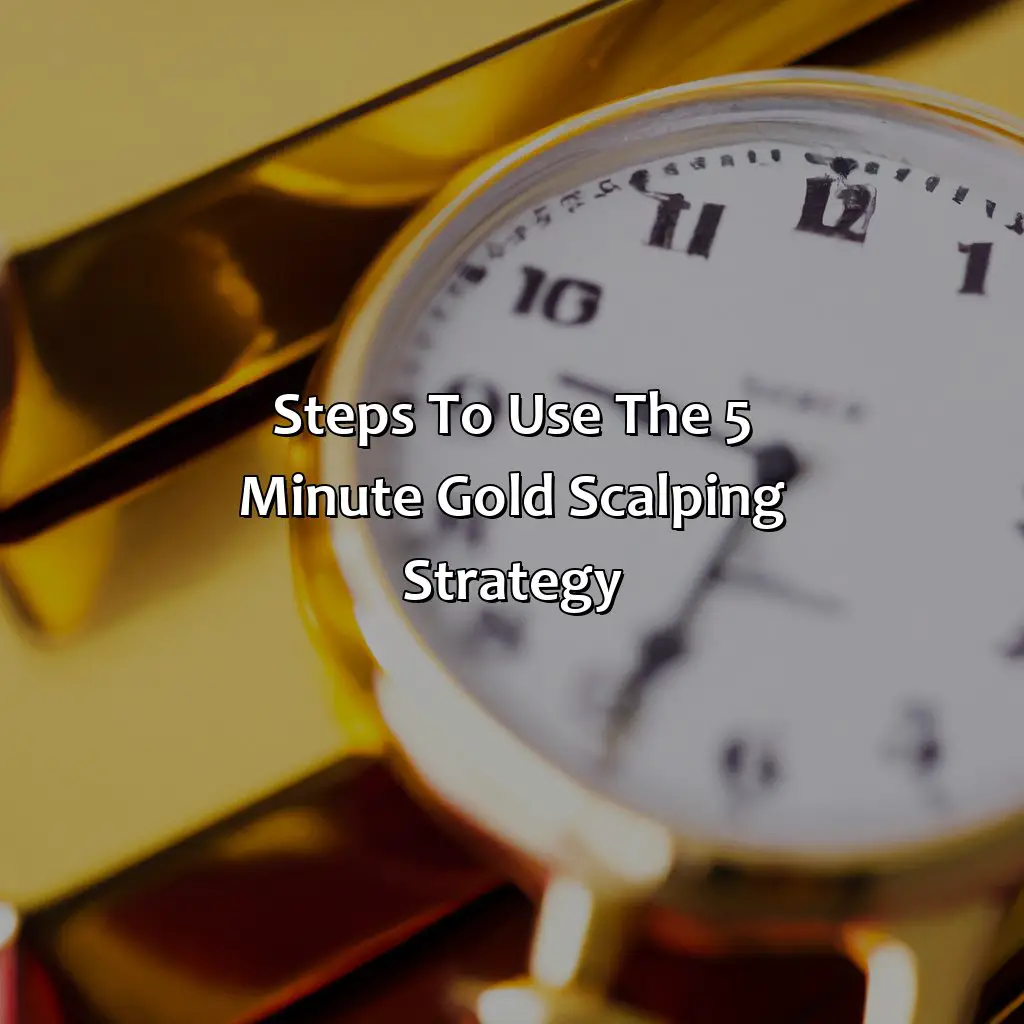 Steps To Use The 5 Minute Gold Scalping Strategy - What Is The 5 Minute Gold Scalping Strategy?, 