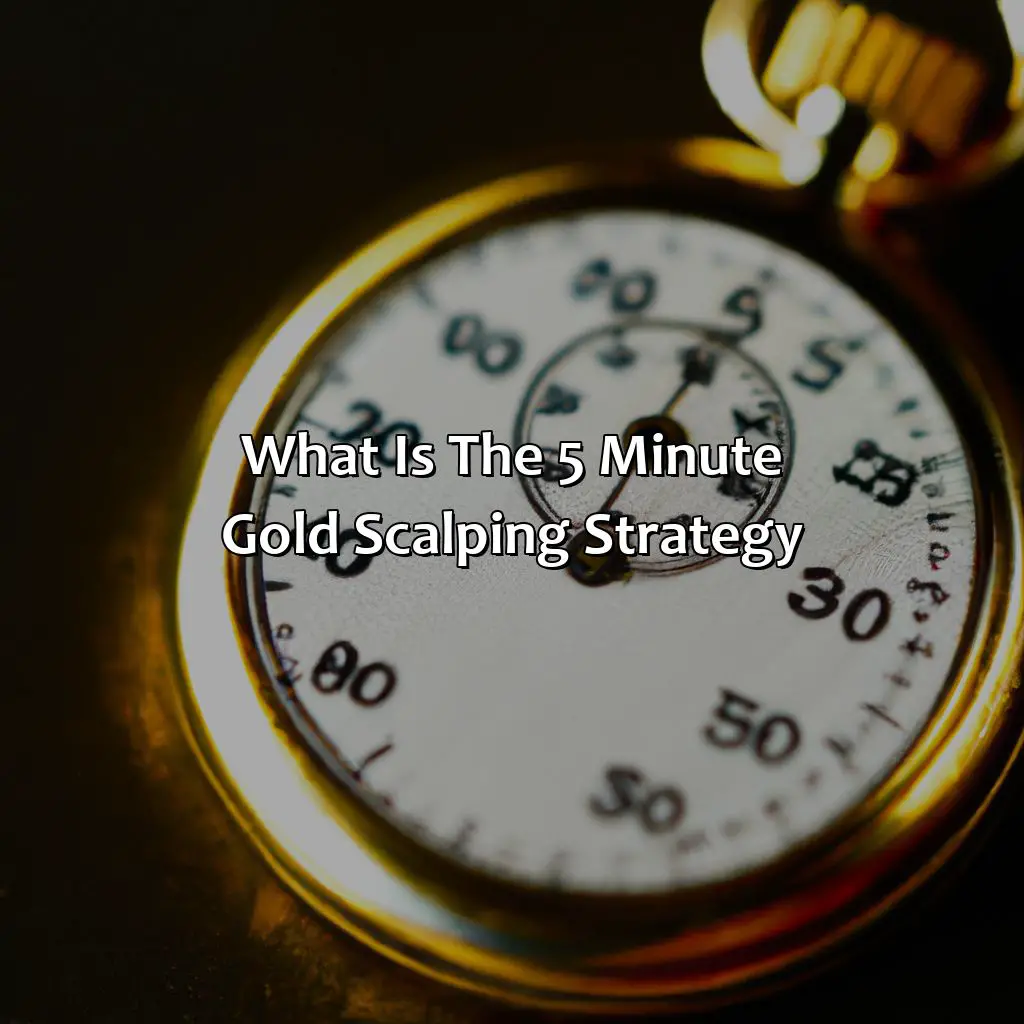 What is the 5 minute gold scalping strategy?,