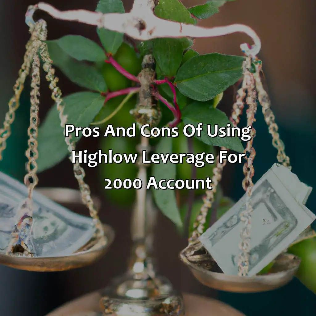 Pros And Cons Of Using High/Low Leverage For $2000 Account - What Is The Best Leverage For A $2000 Account?, 