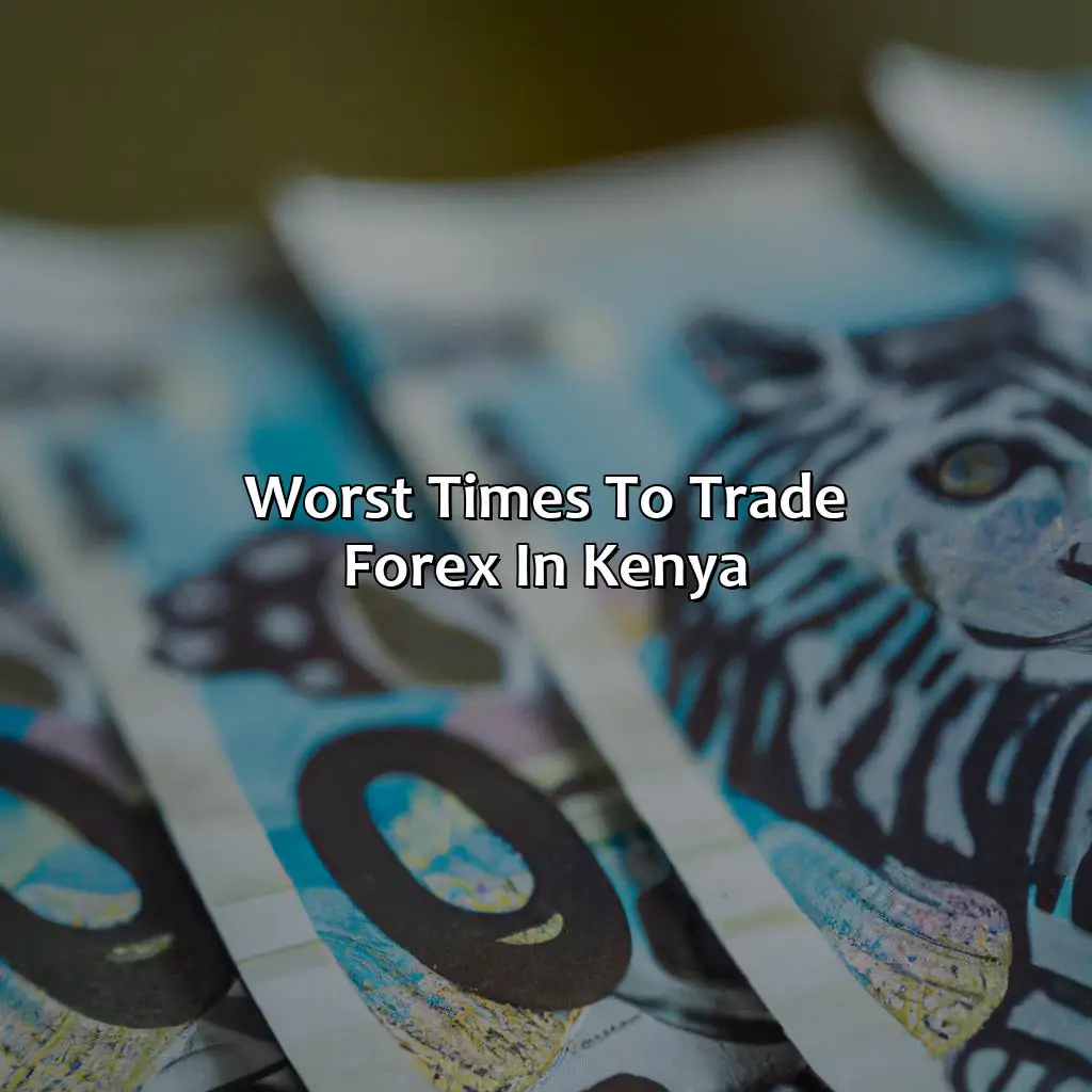 Worst Times To Trade Forex In Kenya - What Is The Best Time To Trade Forex In Kenya?, 