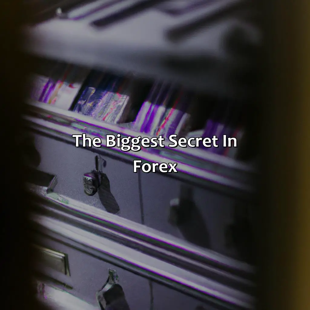 The Biggest Secret In Forex - What Is The Biggest Secret In Forex?, 