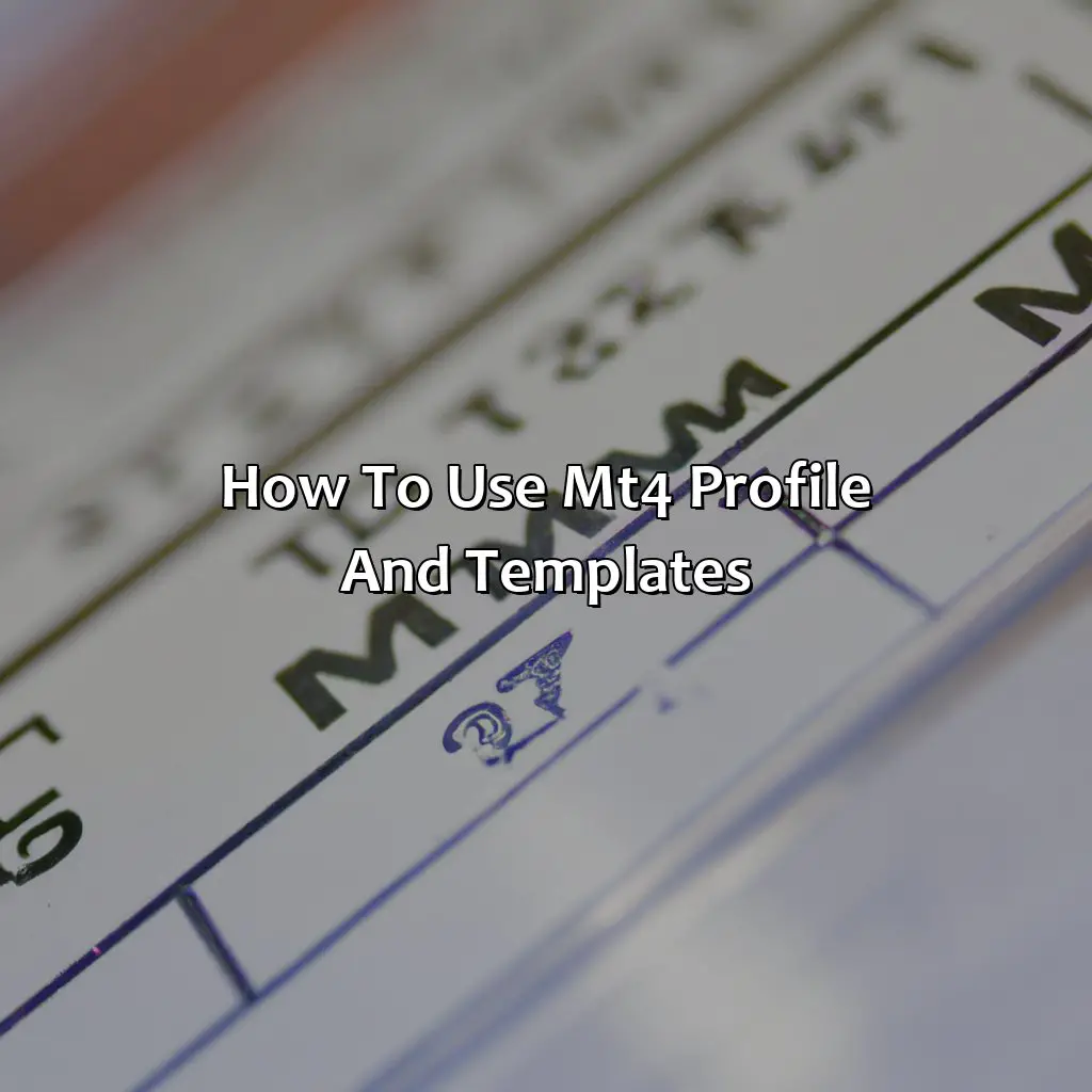 How To Use Mt4 Profile And Templates? - What Is The Difference Between Mt4 Profile And Template?, 