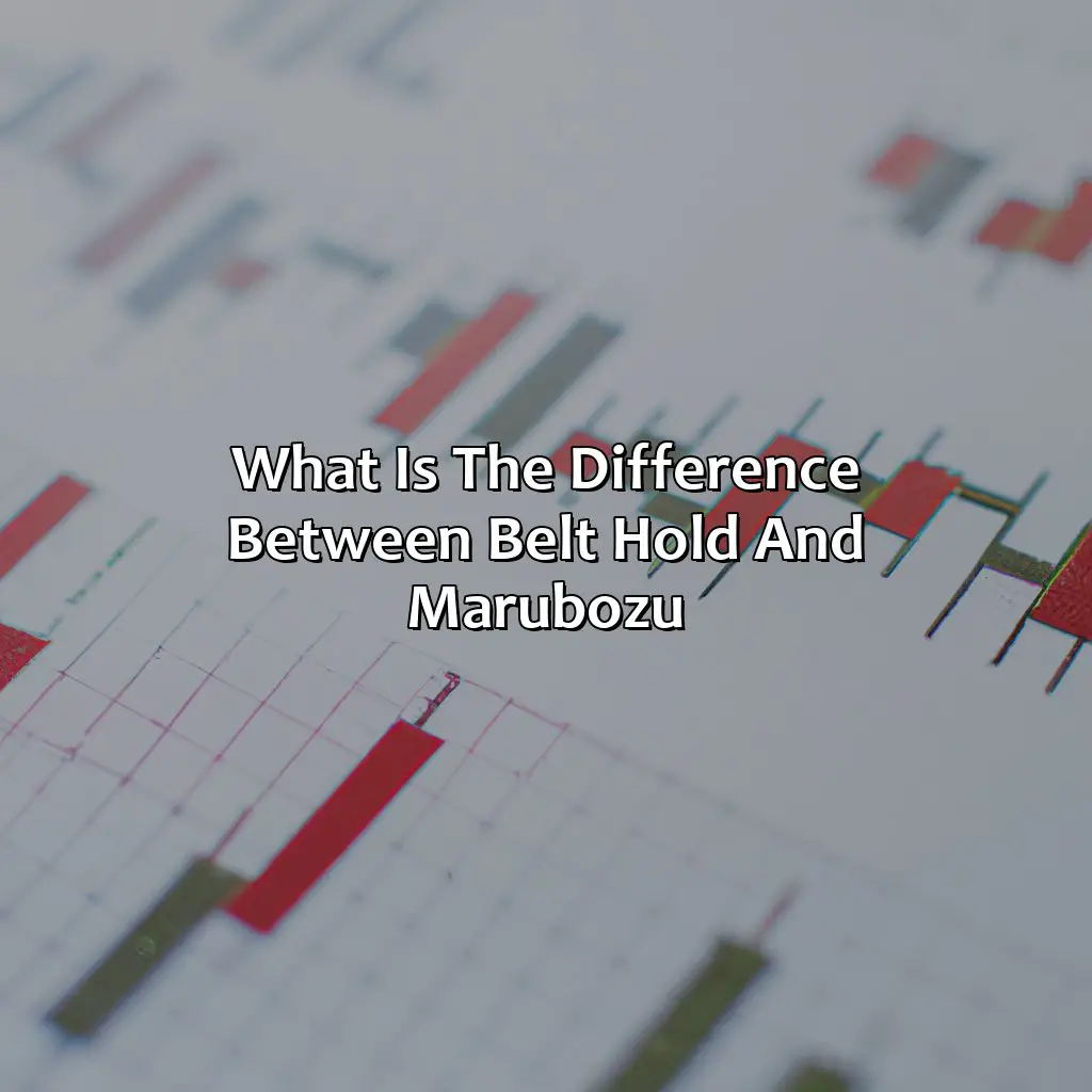 What is the difference between belt hold and Marubozu?,