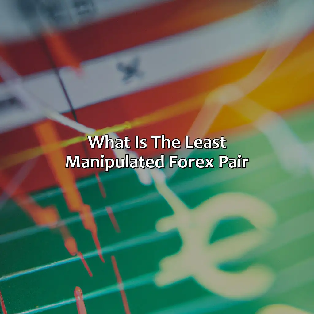 What is the least manipulated forex pair?,