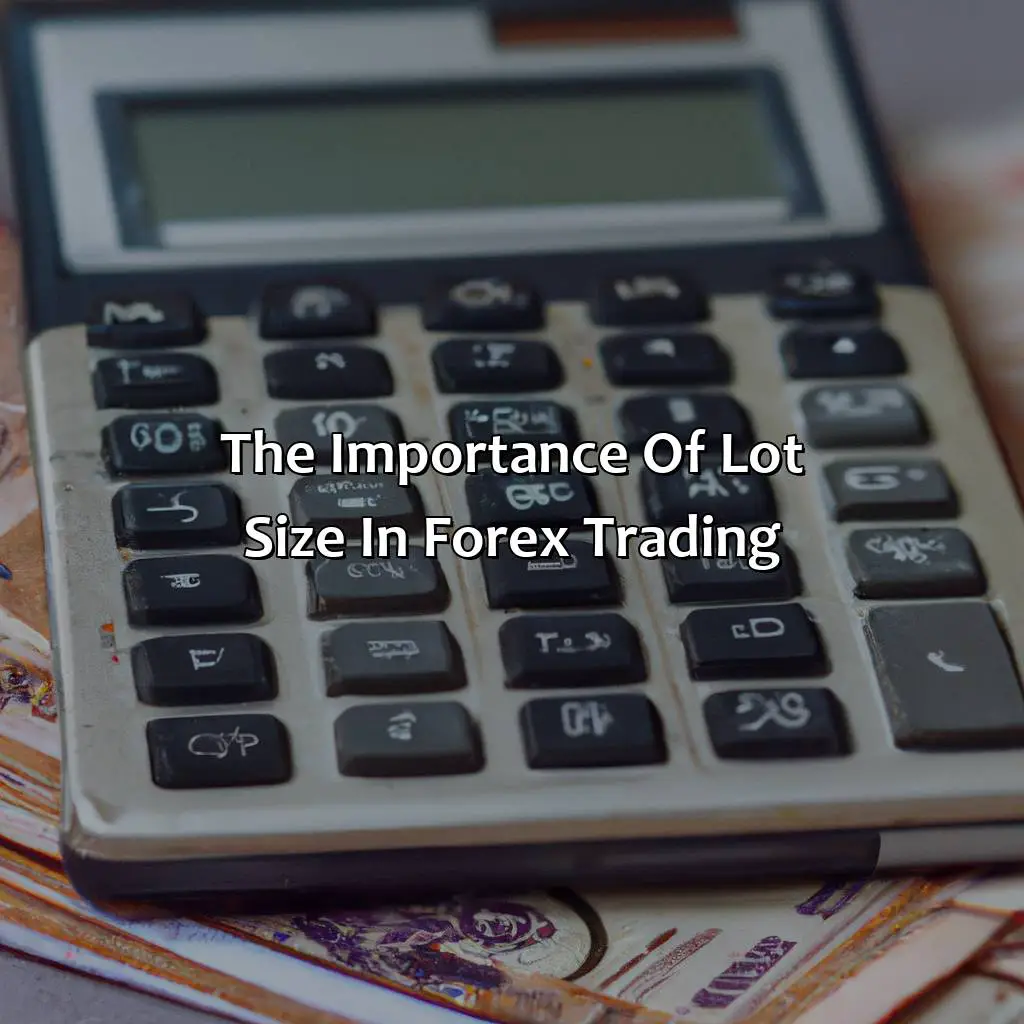 The Importance Of Lot Size In Forex Trading - What Is The Lot Size For A 10K Account?, 