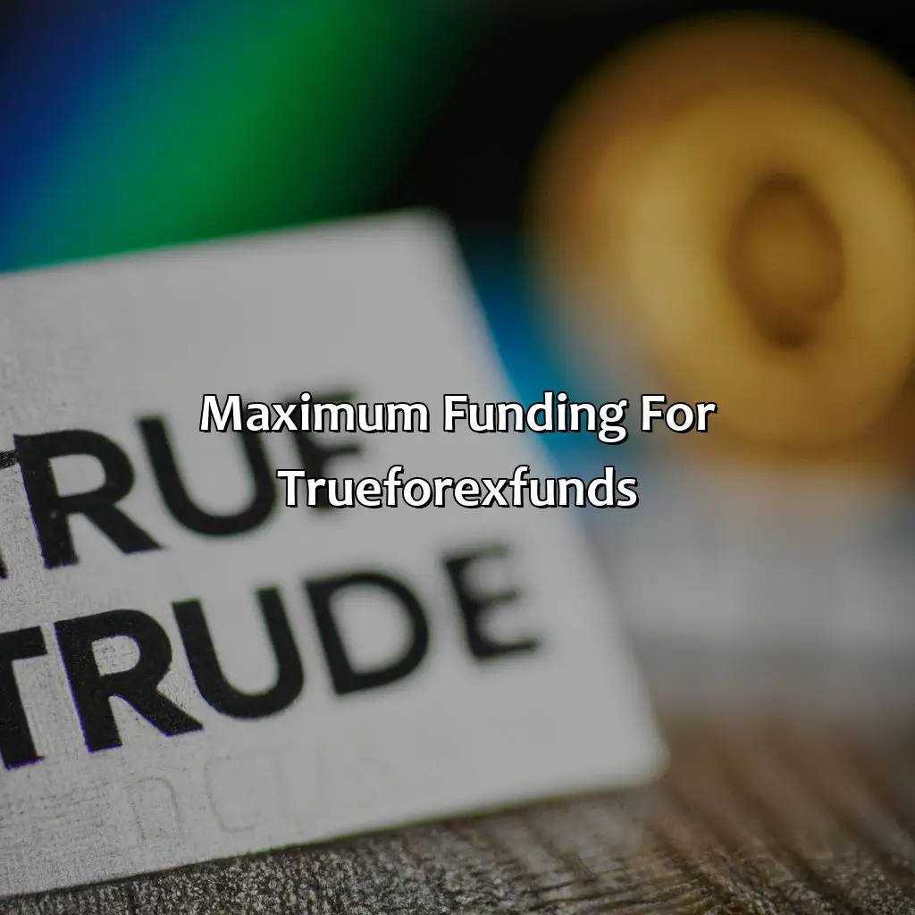 Maximum Funding For Trueforexfunds - What Is The Maximum Funding For Trueforexfunds?, 