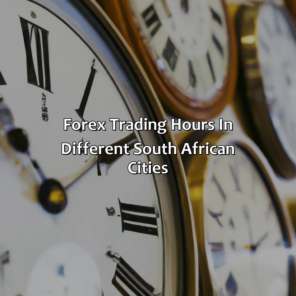 Forex Trading Hours In Different South African Cities - What Time Does Forex Open In South Africa?, 