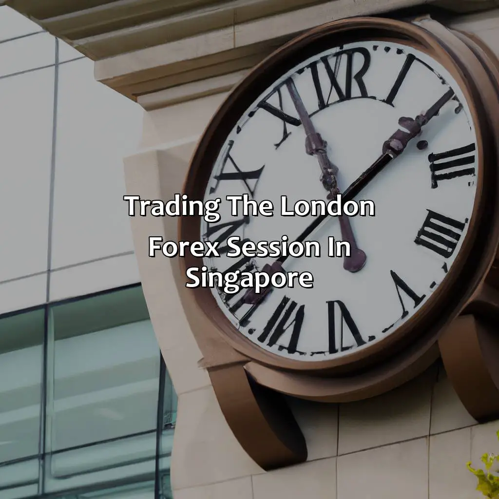 Trading The London Forex Session In Singapore - What Time Is The London Forex Session In Singapore?, 