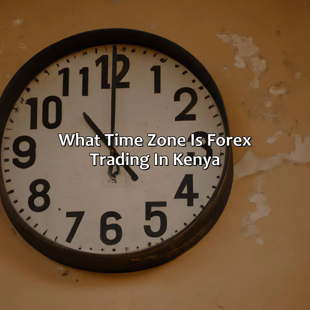 What time zone is forex trading in Kenya?,