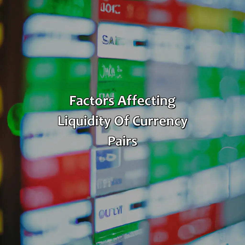 Factors Affecting Liquidity Of Currency Pairs - Which Currency Pair Is The Most Liquid?, 