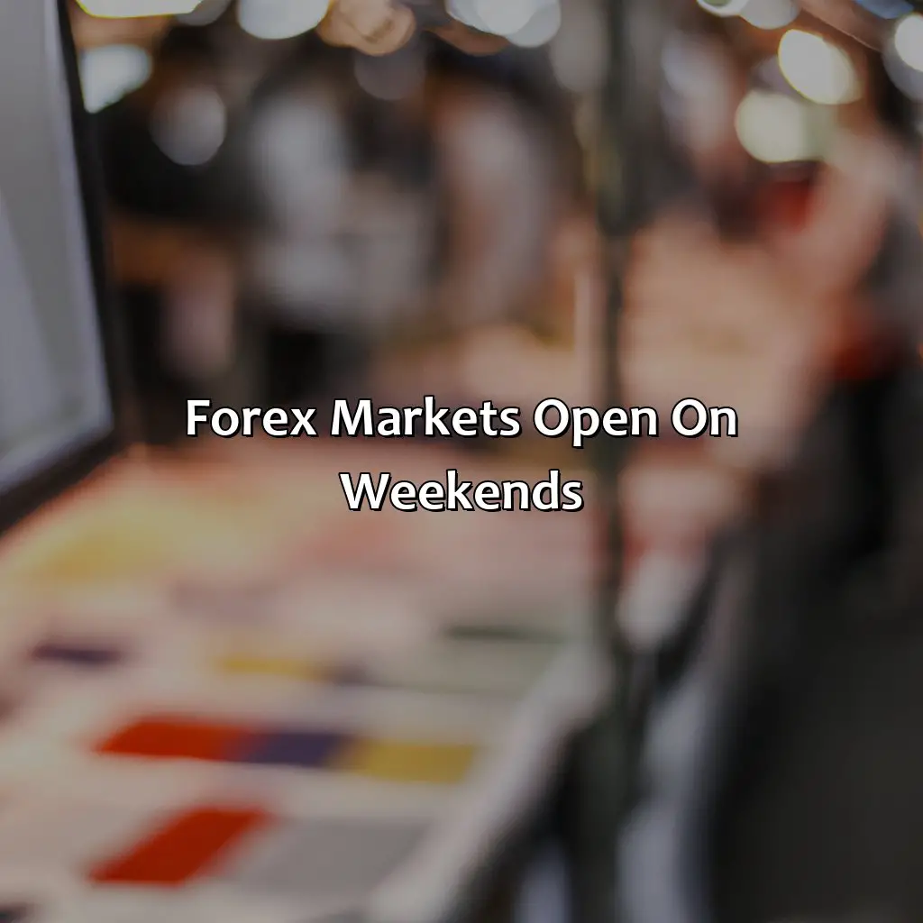 Forex Markets Open On Weekends - Which Forex Markets Are Open On Weekends?, 