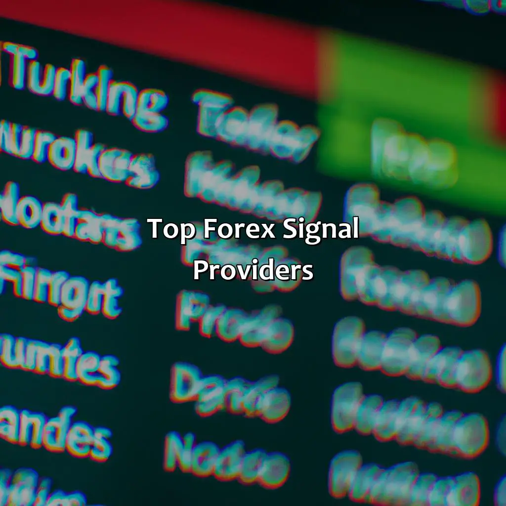 Top Forex Signal Providers  - Who Gives The Best Forex Signals?, 