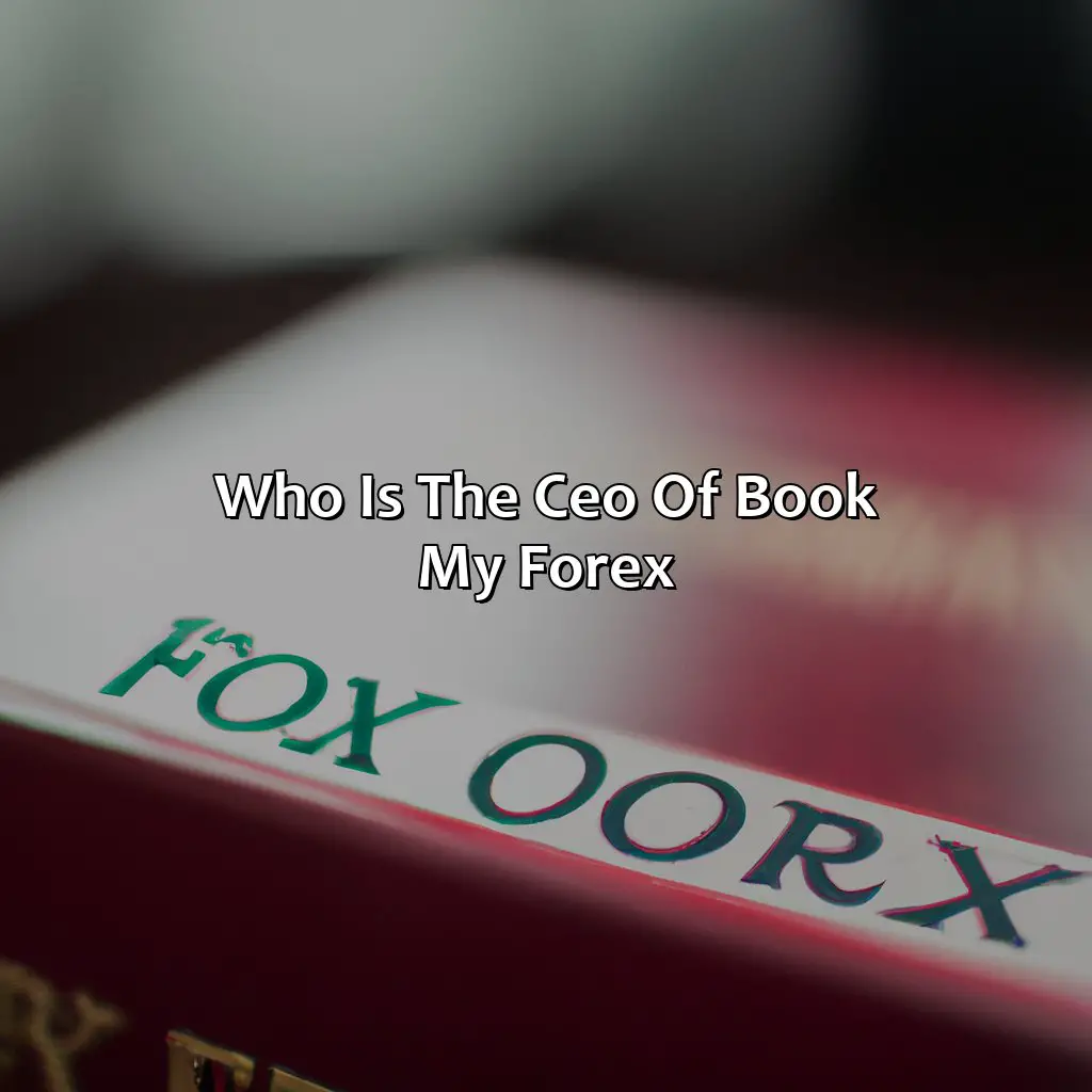 Who is the CEO of book my forex?,