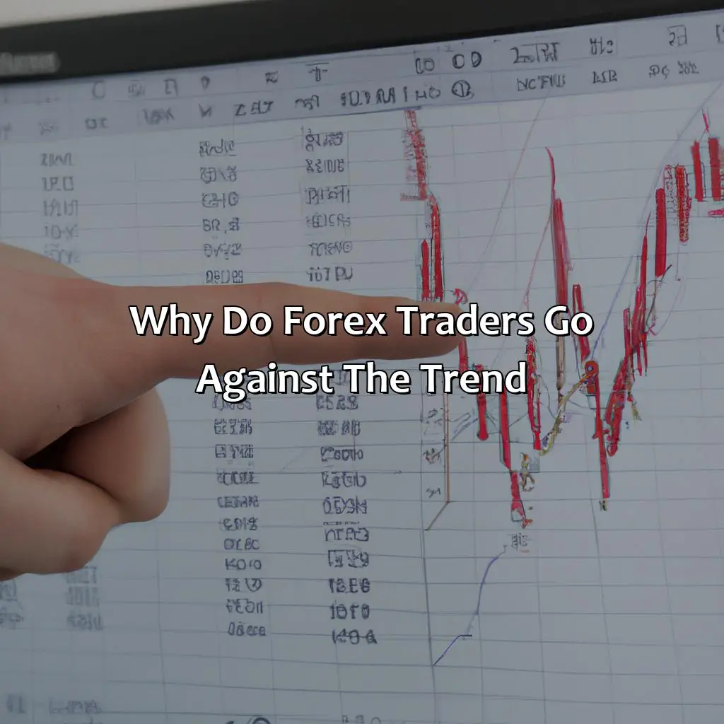 Why do forex traders go against the trend?,