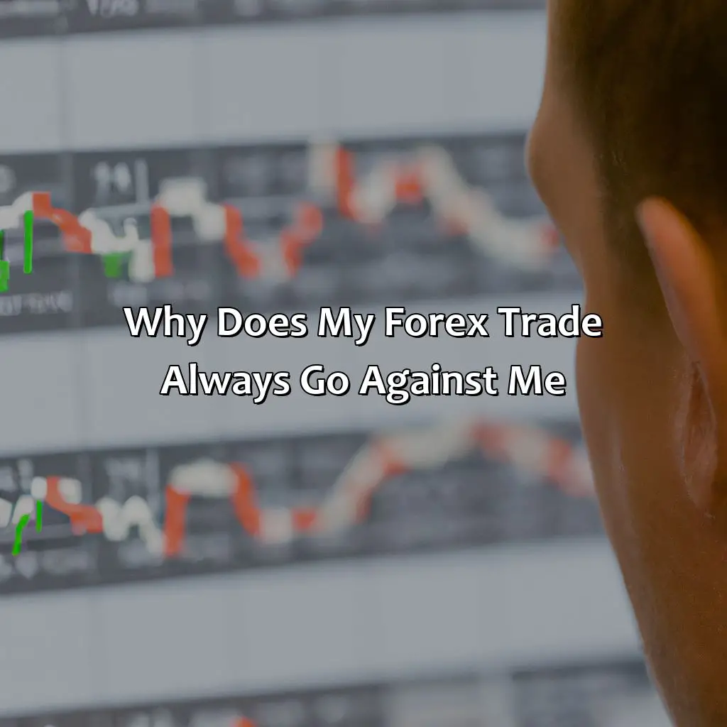 Why does my forex trade always go against me?,