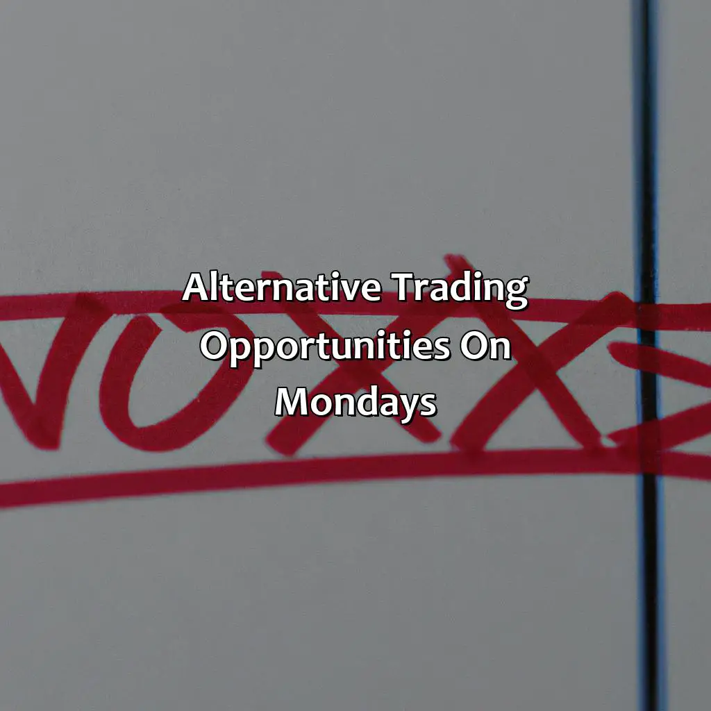 Alternative Trading Opportunities On Mondays - Why Should You Not Trade On Mondays?, 